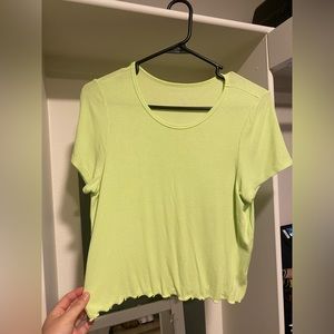 American eagle stretchy cropped tee